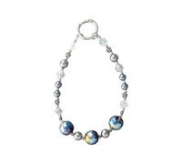 ZwaitL Breloque en perles à usage multiple pour téléphone - Pendentif stable en cristal - Décoration pour personne - Accessoires électroniques - Breloque de téléphone stable