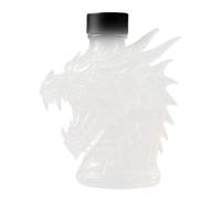 ZwaitL Carafe à liqueur en verre à décanter en forme de tête de dargon, distributeur de whiskys pour petit ami, mari, père