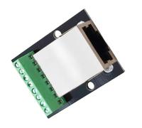 ZwaitL Carte Adaptateur Rj45 Femelle, Carte réseau Rj45, de 2.54mm, Terminal de Pas, Assemblage réseau 8 Broches