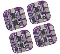 ZwaitL Carte de sécurité de Batterie Professionnelle 14, 8 V 4S 5 A à libération Continue, Configuration à Double Port, Carte mère, composant de Batterie Dense pour Batteries Lie