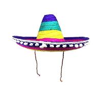 ZwaitL Chapeau mexicain à la mode, chapeaux de fête Sombrero, Costume de Cosplay, coiffure en paille respirante, accessoires de spectacles sur scène, soleil à large bord