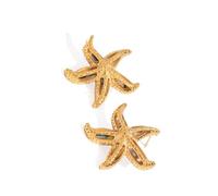 ZwaitL Collier fabriqué à la main en coquillage d'ormeau, chaîne de clavicule, boucles d'oreilles, breloque étoile de mer, résistant à l'usure, bijou texturé en coquille d'ormeau, taille unique, Comme