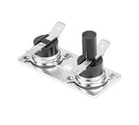 ZwaitL Commutateur de limite de température pour chauffe-eau 12 V de remplacement pour thermostat en acier inoxydable 232282