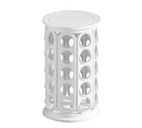 ZwaitL Distributeur de dosettes de café rotatif à 360 degrés pour 40 dosettes de café en ABS pour le bureau et la maison