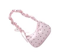 ZwaitL Élégant sac à bandoulière en toile avec nœud papillon léger et décontracté pour femme, usage quotidien, élégant et décontracté, a, One Size