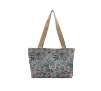 ZwaitL Grand sac à motif oriental pour bureau - Design ergonomique - En toile pratique - Compartiments de rangement pratiques - Sac de travail organisationnel avec compartiments, bleu, One Size