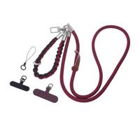 ZwaitL Lanière de téléphone pour Tous Les appareils, Longueur réglable, Sangle extérieure Mobile, étui Universel, Corde à bandoulière pour