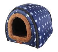 ZwaitL Lit de Grotte pour Chat pour intérieur, de Dessin animé, Lits cachés, Tente pour Chiots, Petits Chiens, Lits de Grotte à antidérapant pour Chats d ' intérieur