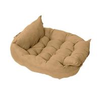 ZwaitL Lit pour Animaux de Compagnie avec Bouton réglable, Doux et Beau, Panier pour Chien antidérapant, canapé, nid à Boutons réglables pour Grands Chiens