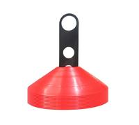 ZwaitL Lot de 10 cônes d'agilité de football avec supports de remplacement pour entraînement de football, basket-ball, sports d'entraînement