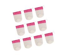 ZwaitL Lot de 10 protections en maille pour camping en forme de U - Anti-moustiques - Pour extérieur, randonnée, randonnée - Portable - Résistante aux déchirures