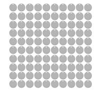 ZwaitL Lot de 100 médailles d'identification gravées pour chien