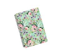 ZwaitL Lot de 5 carnets de notes rétro à spirales en papier épais pour l'école, le bureau, les voyages, le travail, le travail