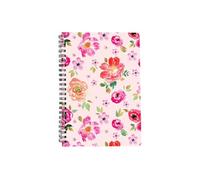 ZwaitL Lot de 5 carnets de notes rétro à spirales en papier épais pour l'école, le bureau, les voyages, le travail, le travail