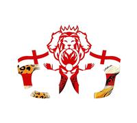ZwaitL Lunettes accessoires pour de football, Festival, présentant plusieurs drapeaux nationaux, fête à thème pour la journée des jeux, Fan de tournoi spirituel