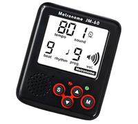 ZwaitL Métronome électronique Générateur de tonalité Accordeur Clip sur Tempos LCD Digital Rythme pour coureurs professionnels pour guitare, violon, basse, instruments de musique Accessoires