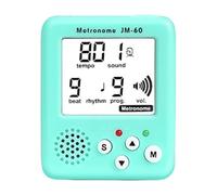ZwaitL Métronome électronique Générateur de tonalité Accordeur Clip sur Tempos LCD Digital Rythme pour coureurs professionnels pour guitare, violon, basse, instruments de musique Accessoires