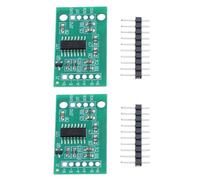ZwaitL Module de capteurs de Poids de Cellule de HX711, Gains 128x programmables pour l ' intégration de microcontrôleurs pour Les projets Raspberry Module de capteurs de Poids de Haute précision