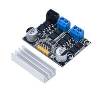 ZwaitL Module de Commande de Moteur 10 A à Double Canal à Connexion Facile pour Le contrôle de Vitesse PWM dans Les Applications d ' automatisation Module de Commande de Moteur
