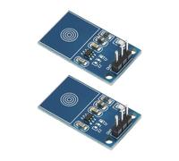 ZwaitL Module de Commutation à Commande TTP223 avec lumière LED Entrée DC2 5V Taille pour Applications électroniques Module de Commutation numérique PCB