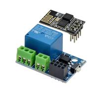 ZwaitL Module de relais WiFi ESP8266 ESP01S pour télécommande IoT Home Automation via Androids/iOS Mobile App IoT Development Board