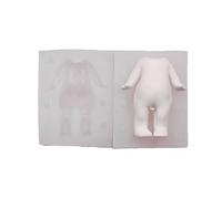 ZwaitL Moule à Fondant en Silicone, décoration de gâteaux à Faire soi-même, Outil Artisanal de Cuisson, poupées, modèle de Jambe de Corps, plâtres d ' aromathérapie, Ensemble en Forme d ' Argile