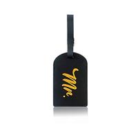 ZwaitL Mr Mrs Porte-bagage pour femme homme amoureux couple voyage mode, 1, Size: app. 11 x 7cm / 4.33 x 2.75in