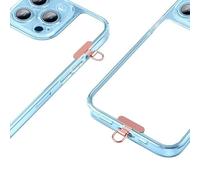 ZwaitL Onglet d ' Attache de téléphone, Patchs de lanière générale, pièce de Rechange de Sangle métallique, Facile à Utiliser pour Les étuis à Couverture complète, Patchs métalliques