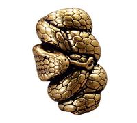 ZwaitL Pendentif serpent, épées, idéal pour paracorde et colliers, projets d'artisanat, perles de paracorde, fabrication de bijoux unisexe culturels, taille unique, Comme décrit, Comme décrit.