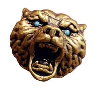 ZwaitL Pendentif unique en forme de tête de léopard en métal pour paracorde et amateurs de fabrication de bijoux en paracorde, taille unique, Comme décrit, Comme décrit.