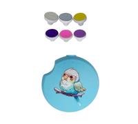 ZwaitL Petit broyeur à bec d'oiseau avec moteur électrique Lime à ongles Tondeuse électrique pour perroquets Design portable Fonctionnement à faible bruit Entretien du bec