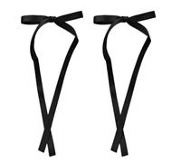 ZwaitL Pinces à cheveux, pinces plates des années 2000, balletcore pour coiffe, accessoires élégants avec nœud papillon