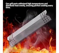 ZwaitL Plaque chauffante universelle pour barbecue - Résistante à la rouille - Pièce de rechange