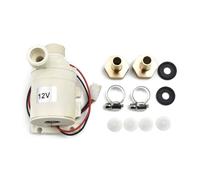 ZwaitL Pompe de Circulation d ' Eau Chaude 12V, Moteur sans balais à Faible Bruit, Chauffage étanche, Pompes Submersibles Chaudes solaires