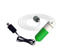 ZwaitL Pompes à oxygène étanches pour aquariums - Moteur à haute vitesse - Pompes rechargeables pour extérieur et intérieur - Oxygénateur de pêche étanche