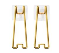 ZwaitL Présentoir d ' Exposition Moderne avec Panneau arrière antidérapant, Entretien sans Effort pour Les espaces Professionnels, présentoir de Certificat en Acier Inoxydable