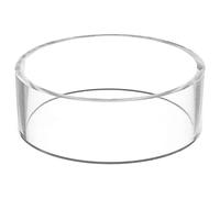 ZwaitL Présentoir de Football Porte-Balle en Acrylique Transparent de Base vitrines Simples de Stockage de Balle