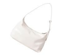 ZwaitL Sac à main rétro avec sangle réglable en cuir synthétique pour un usage quotidien, blanc, One Size
