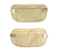 ZwaitL Sac banane de voyage caché pour argent, kaki, 7.02x4.68in