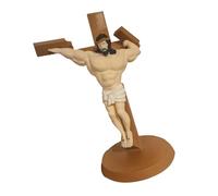 ZwaitL Statue de Jésus mus n PVC - Décoration de Pâques - Accessoire de mode pour l'intérieur et l'extérieur - Décoration murale de salon