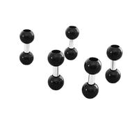 ZwaitL Supports mobiles solides de 17 mm à double rotule - Prise en main sûre - Rotation complète pour caméras d'action et smartphones - Supports de téléphone d'extérieur avec joint à rotule