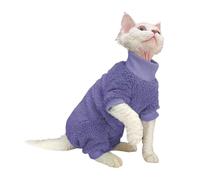 ZwaitL Sweatshirt pour petits et grands chats Manteau de Noël Vêtements pour chaton Pull Chaton Pyjama Manteau Sweat-shirt