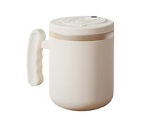 ZwaitL Tasses à café à agitation automatique de 400ml, avec fonction Rechargeable par USB et couvercle, idéales pour mélanger les boissons protéinées lait, tasses électriques