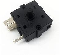 ZWAPHOBPA Encodeur Rotatif 1 PCS Chauffage de Salle électrique 3 Position 2 Broches 5pin Sélecteur commutateurs rotatifs AC 250V 16A(3 Pin 2position)