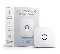 ZWave Température Humidité Capteur de point de rosée : Aeotec aërQ, sans fil, alimenté par piles, capteur SmartThings, Z-Wave Plus, Z-Wave Hub requis