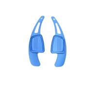 ZWBC 2 Pièces Palette Vitesse Au Volant pour Audi Q7 2016-2019, Durable Lame de Palette de Changement de Volant de Voiture Accessoires,Blue