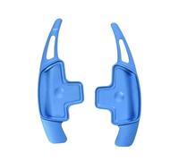 ZWBC 2 Pièces Palette Vitesse Au Volant pour Benz GLA 2017-2018, Durable Lame de Palette de Changement de Volant de Voiture Accessoires,Blue
