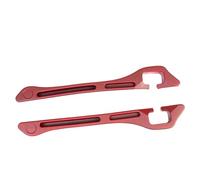 ZWBC 2 Pièces Remplissage de Siège de Voiture pour Audi A5 Coupe 2door B8 2007-2016, Boîtes de Rangement Boîtes De Rangement De Sièges Accessoire,Red