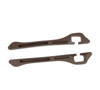 ZWBC 2 Pièces Remplissage de Siège de Voiture pour Range Rover Velar 2017-2020, Boîtes de Rangement Boîtes De Rangement De Sièges Accessoire,Brown