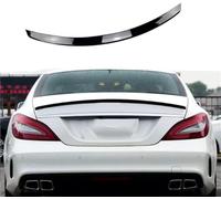 ZWBC Aileron Queue Coffre Arrière Voiture pour Mercedes CLS Class W218 Spoiler CLS 63 Upgrade 2012 2013 2014 2015 2016 2017 2018, Accessoires de becquet de hayon de becquet de Coffre